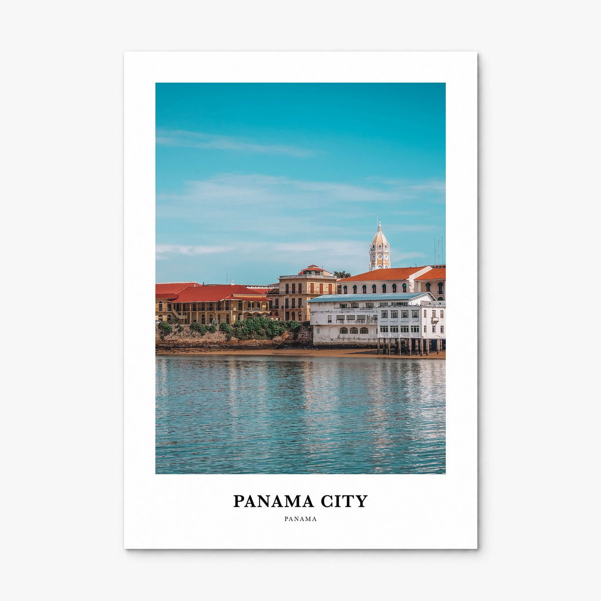 Panama City, Panama Classic No 2 Poster, print only (unframed)