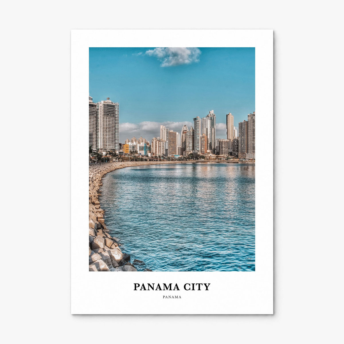 Panama City, Panama Classic No 3 Poster, print only (unframed)