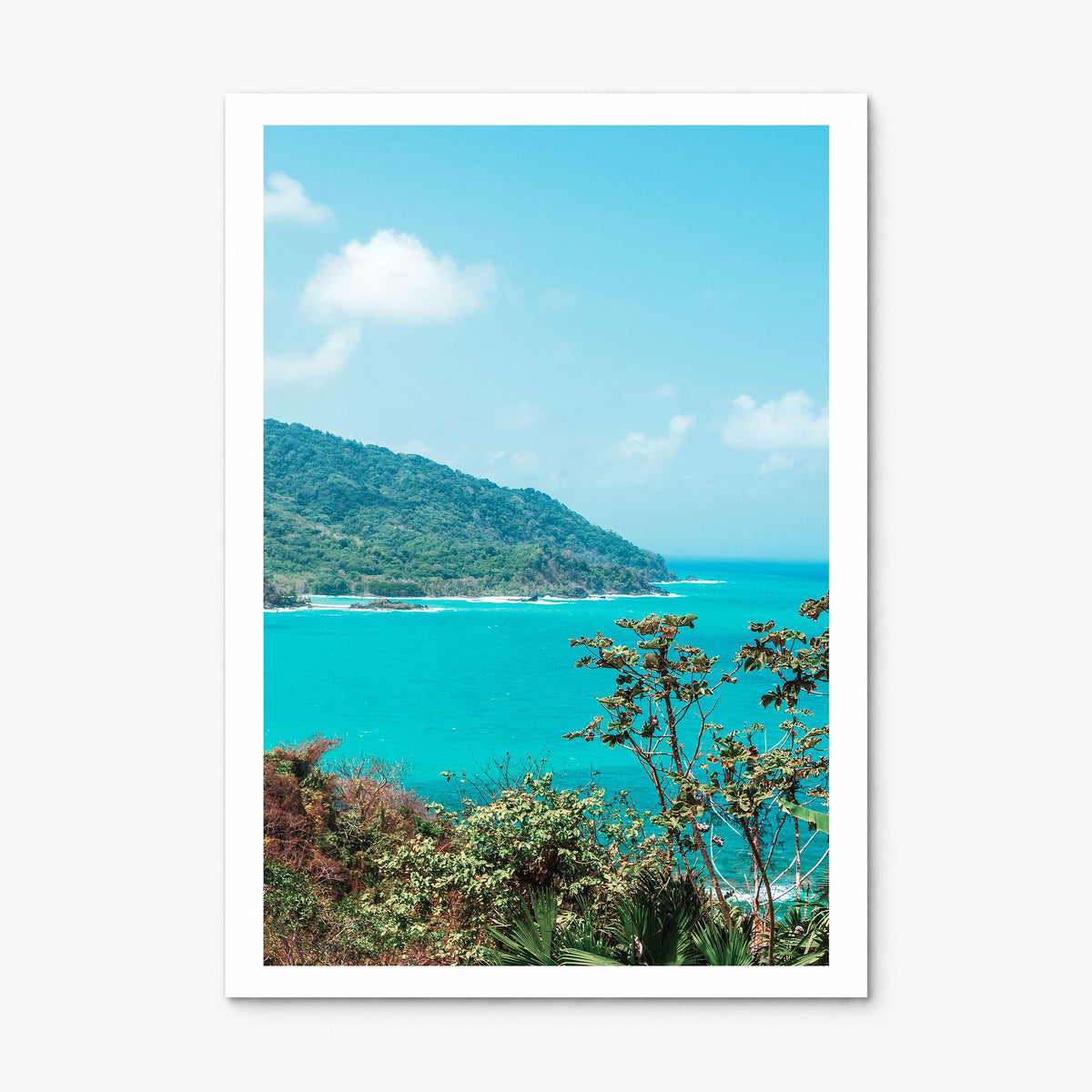 Panama Photo Poster, print only (unframed), white border
