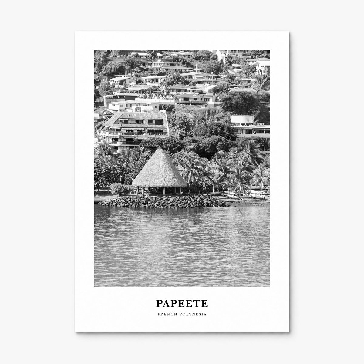 Papeete Classic Poster, print only (unframed)