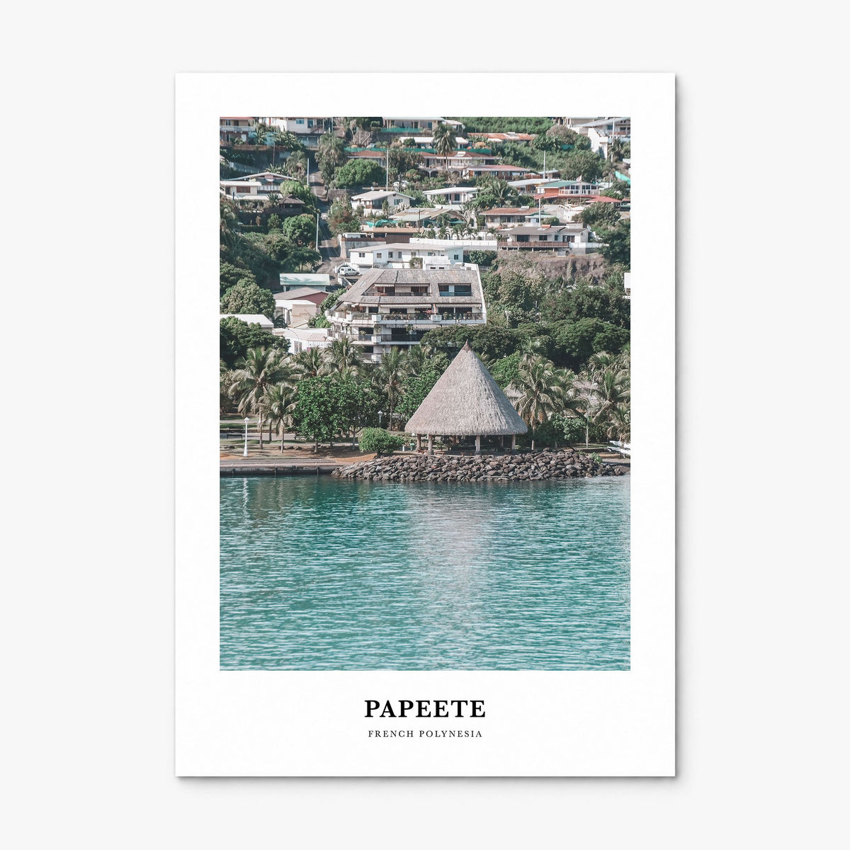 Papeete Classic Poster, print only (unframed)