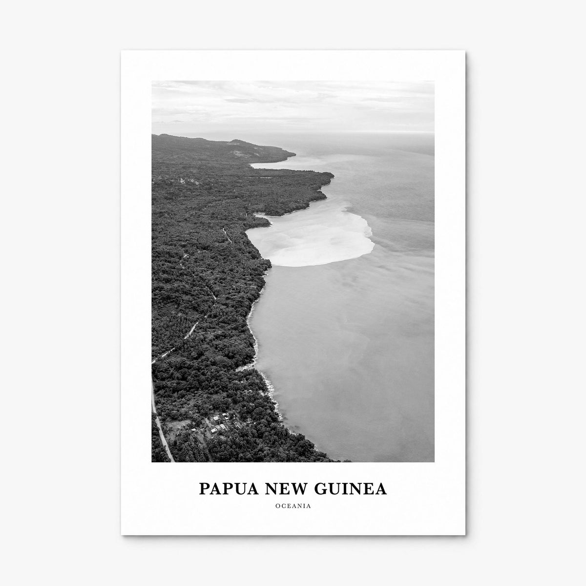 Papua New Guinea Classic Poster, print only (unframed)