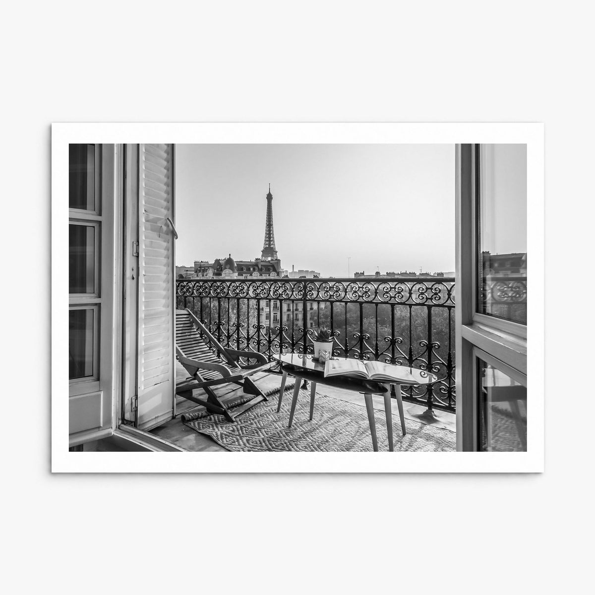 Paris Photo No 1 Poster, print only (unframed), white border