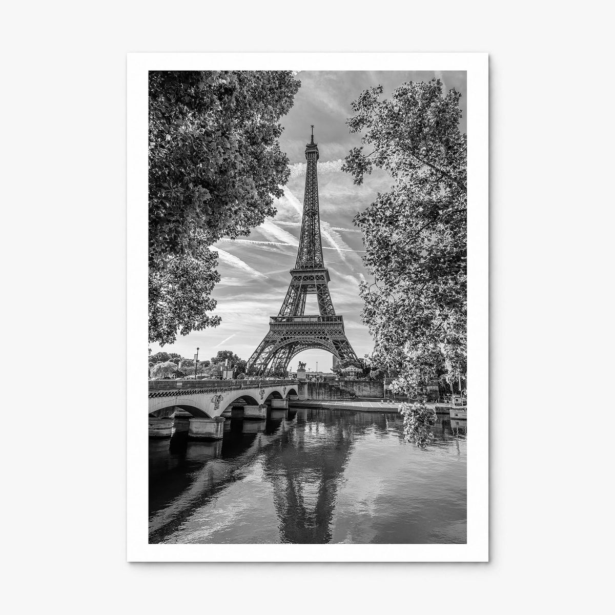 Paris Photo No 2 Poster, print only (unframed), white border
