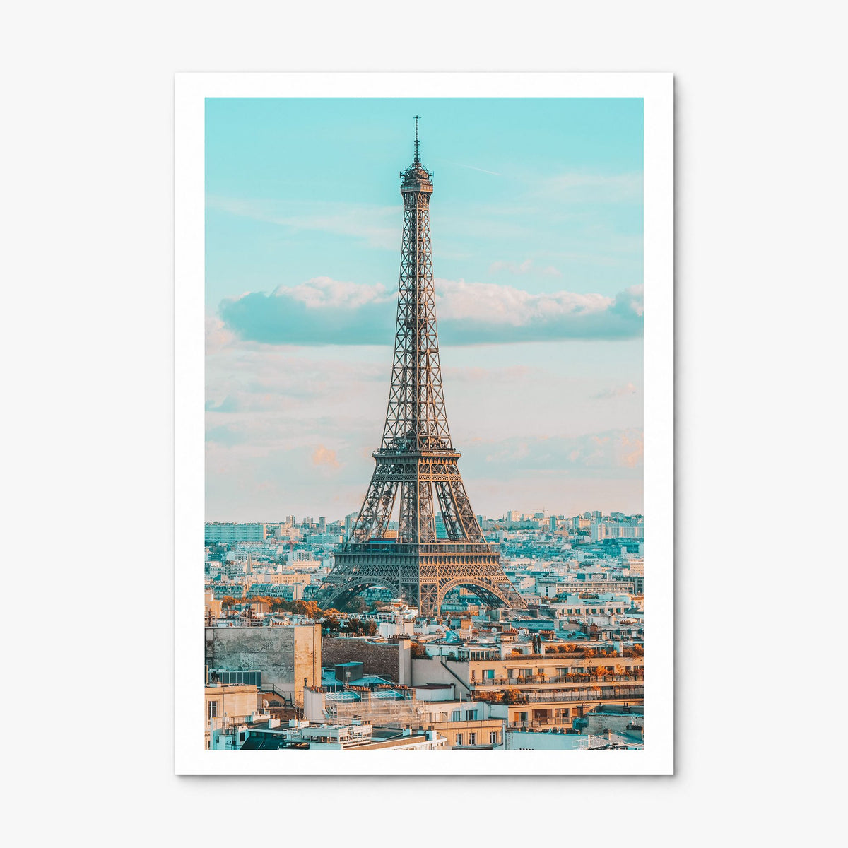 Paris Photo No 1 Poster, print only (unframed), white border