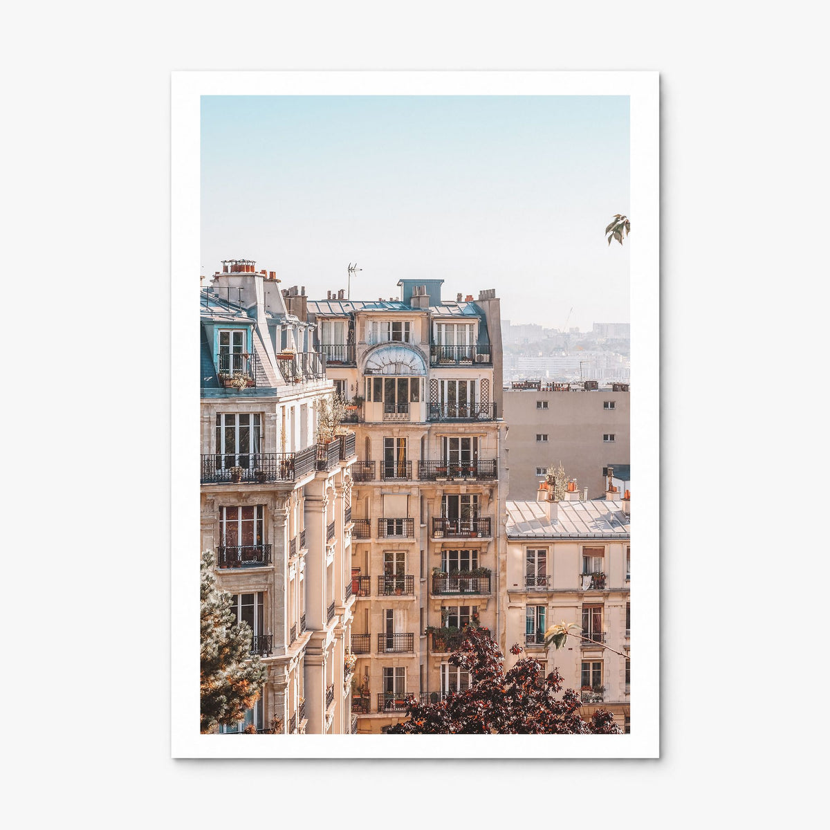Paris Photo No 2 Poster, print only (unframed), white border