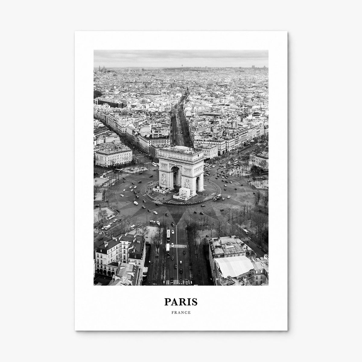 Paris Classic No 3 Poster, print only (unframed)