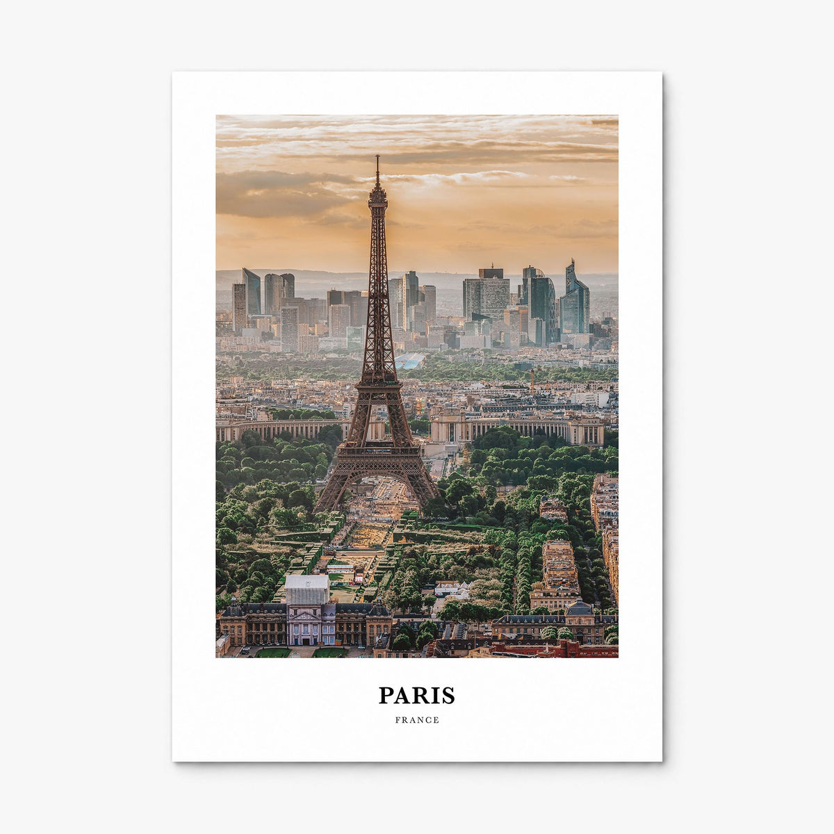Paris Classic Poster, print only (unframed)