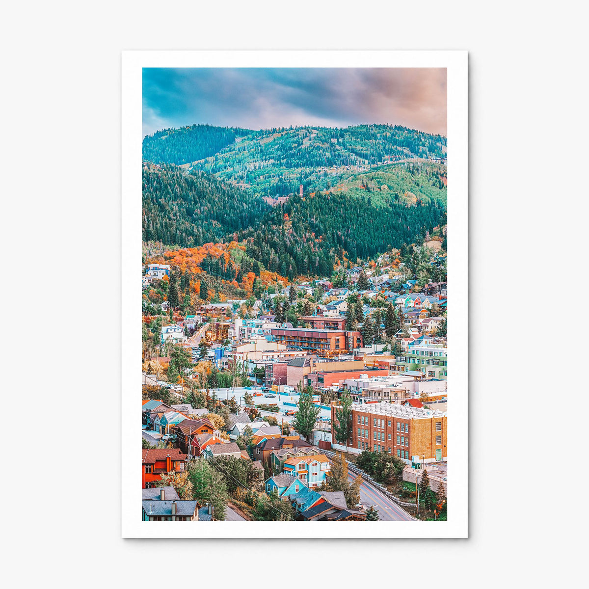 Park City Photo No 1 Poster, print only (unframed), white border