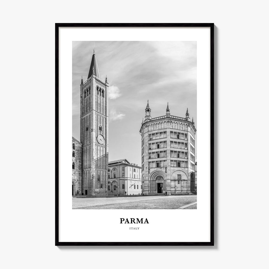 Parma Classic Poster, framed poster mockup