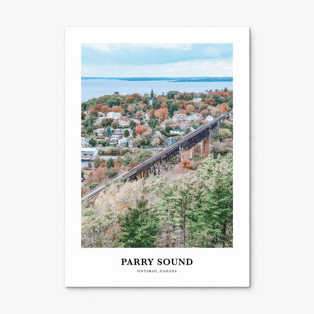 Parry Sound Classic Poster, print only (unframed)