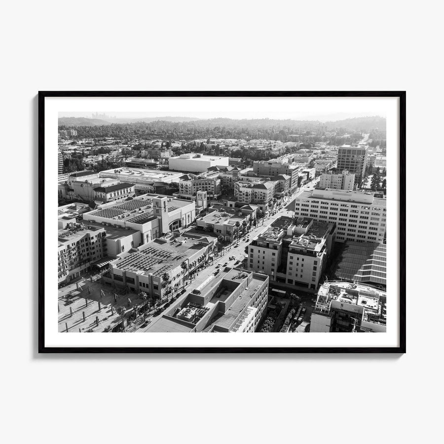 Pasadena Photo Poster, framed poster mockup, white border