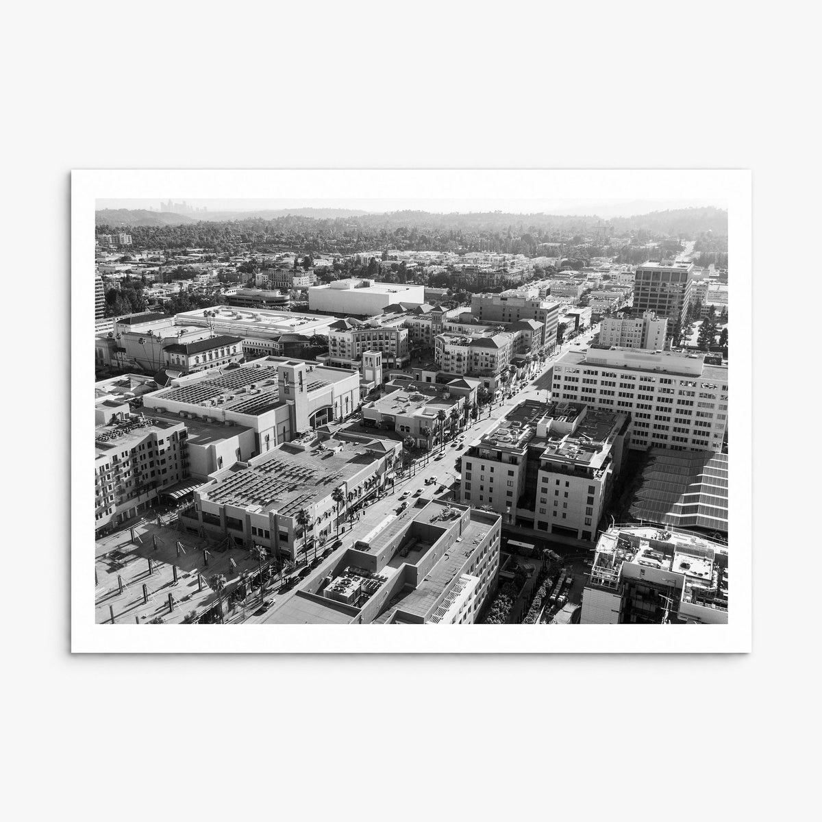 Pasadena Photo Poster, print only (unframed), white border