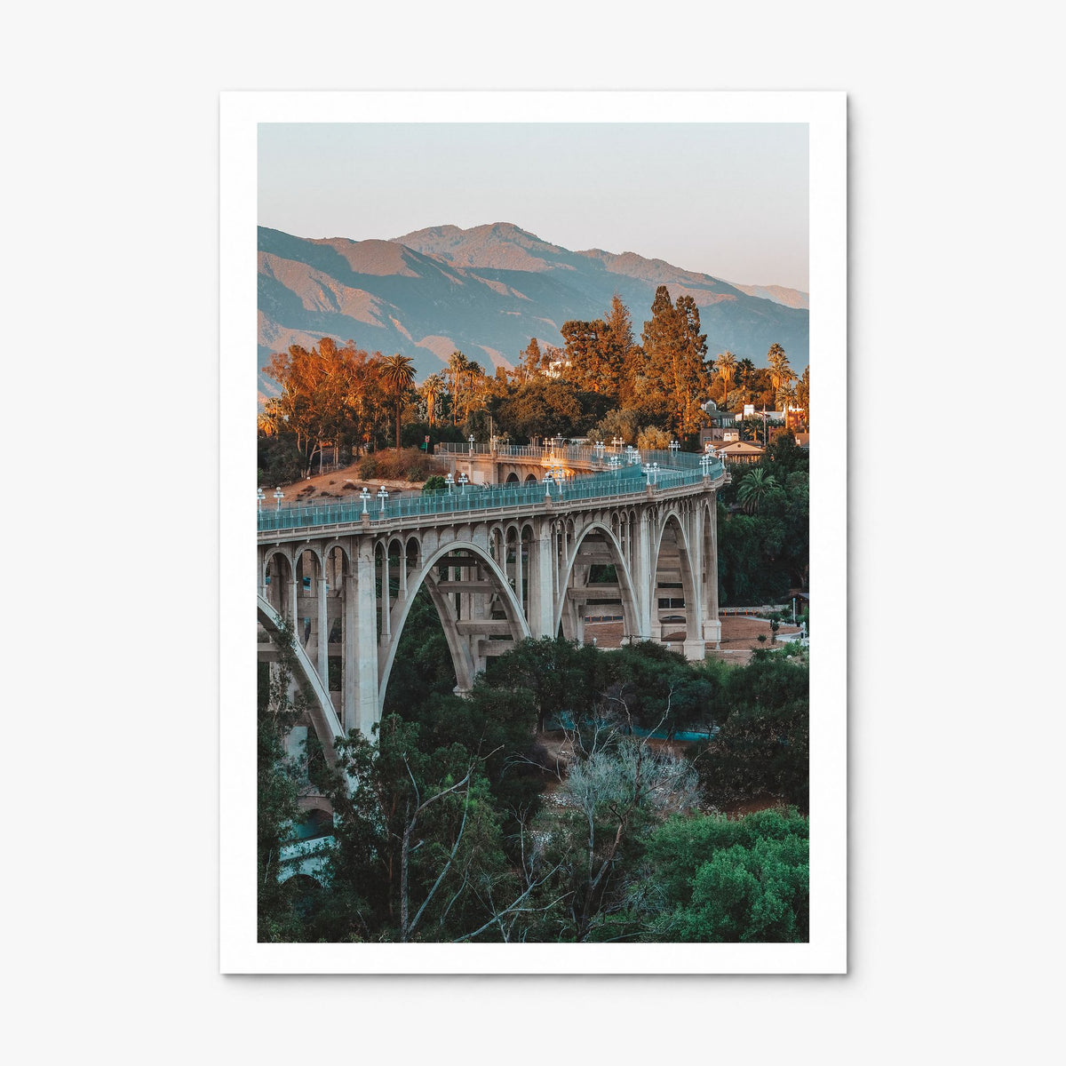 Pasadena Photo No 2 Poster, print only (unframed), white border