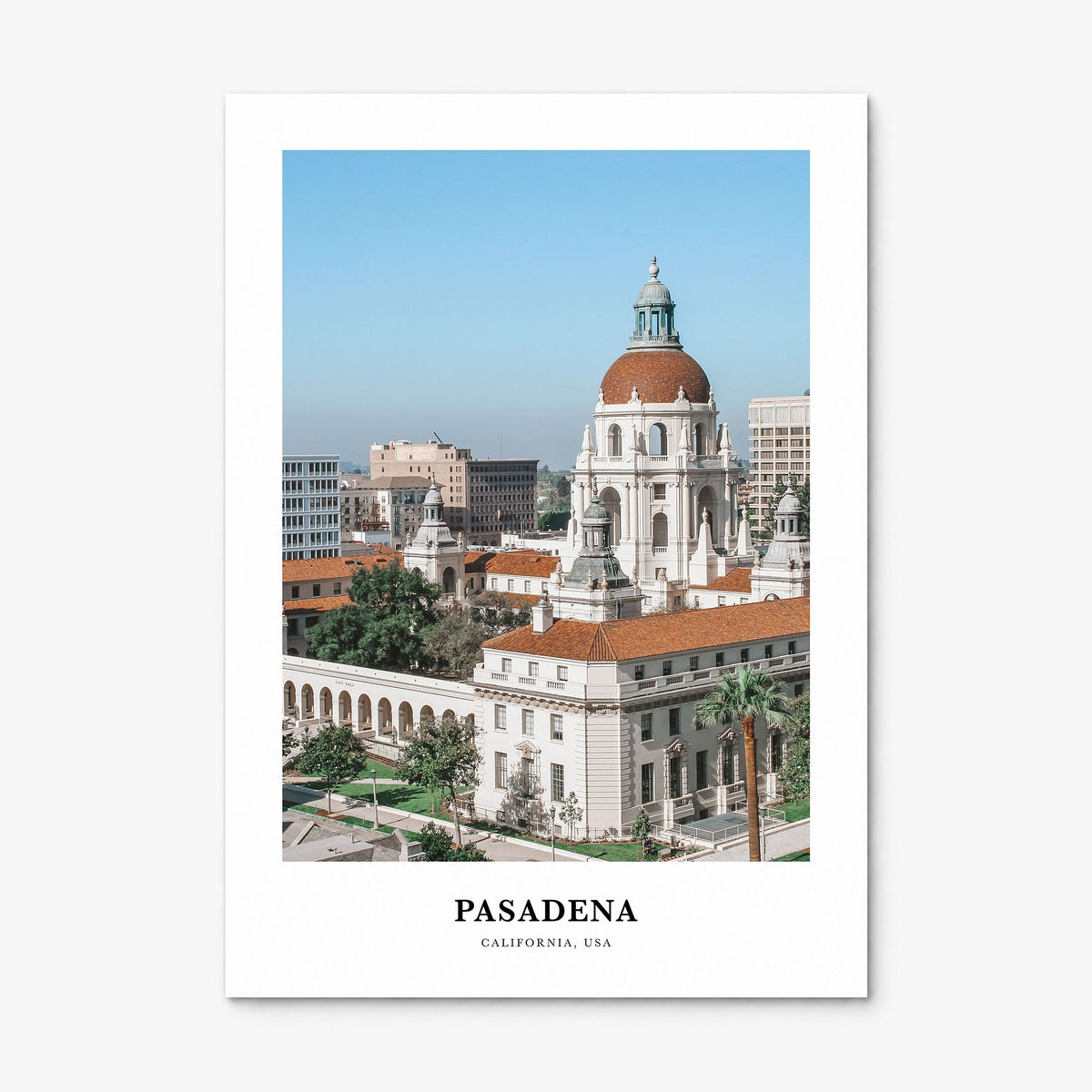 Pasadena Classic Poster, print only (unframed)