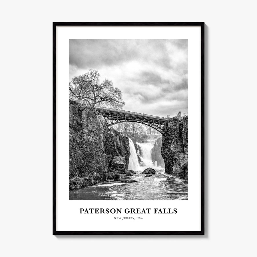 Paterson Great Falls Classic Poster, framed poster mockup