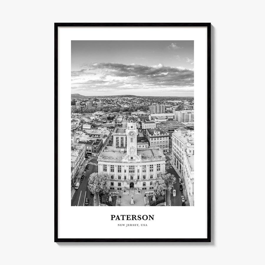 Paterson Classic Poster, framed poster mockup