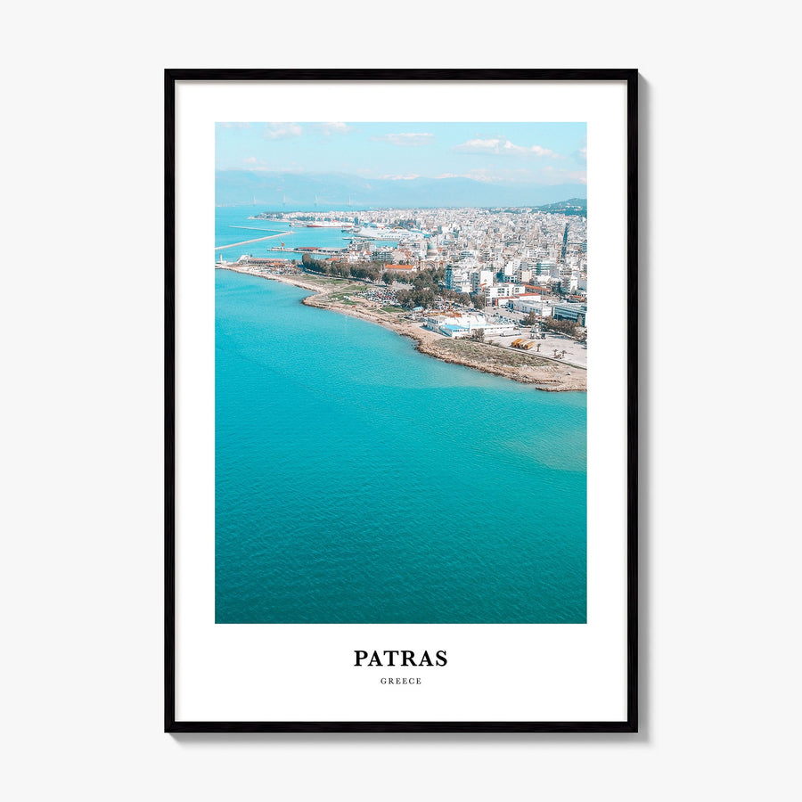 Patras Classic Poster, framed poster mockup