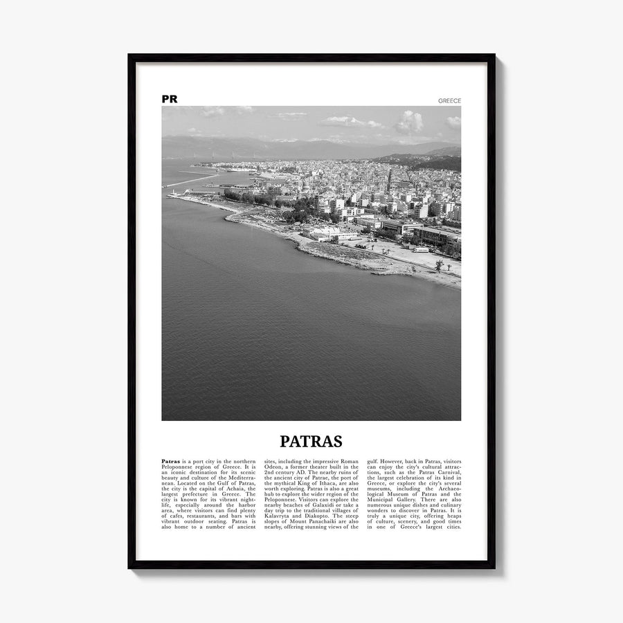 Patras Newspaper Poster, framed poster mockup