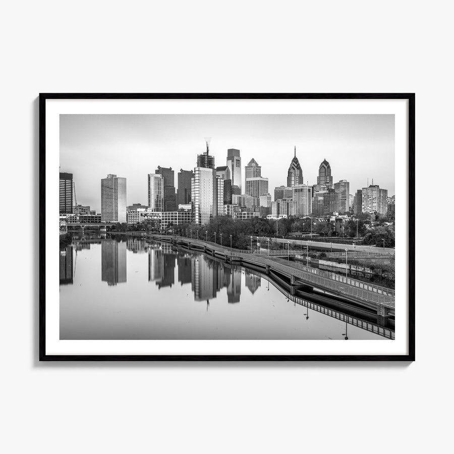 Pennsylvania Photo Poster, framed poster mockup, white border