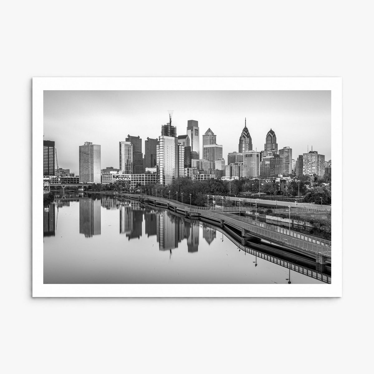 Pennsylvania Photo Poster, print only (unframed), white border