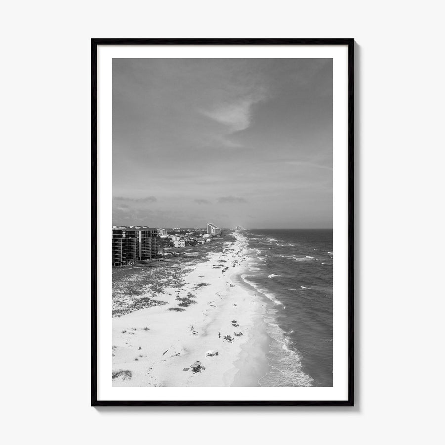 Pensacola Photo No 1 Poster, framed poster mockup, white border