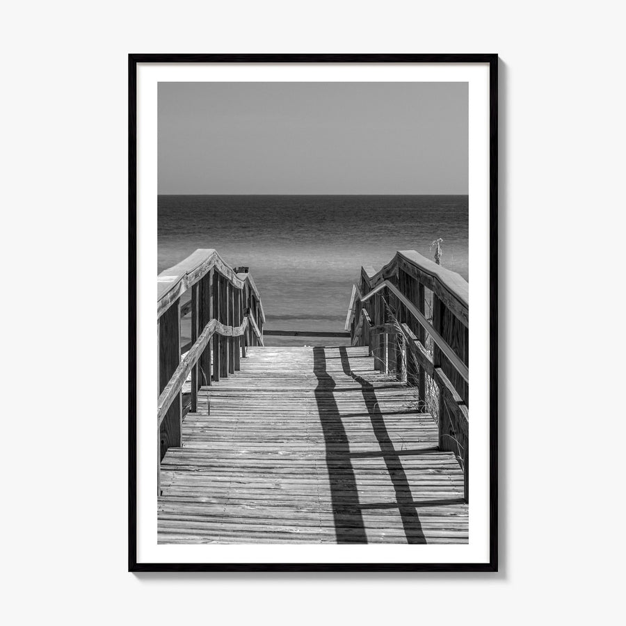 Pensacola Photo No 2 Poster, framed poster mockup, white border