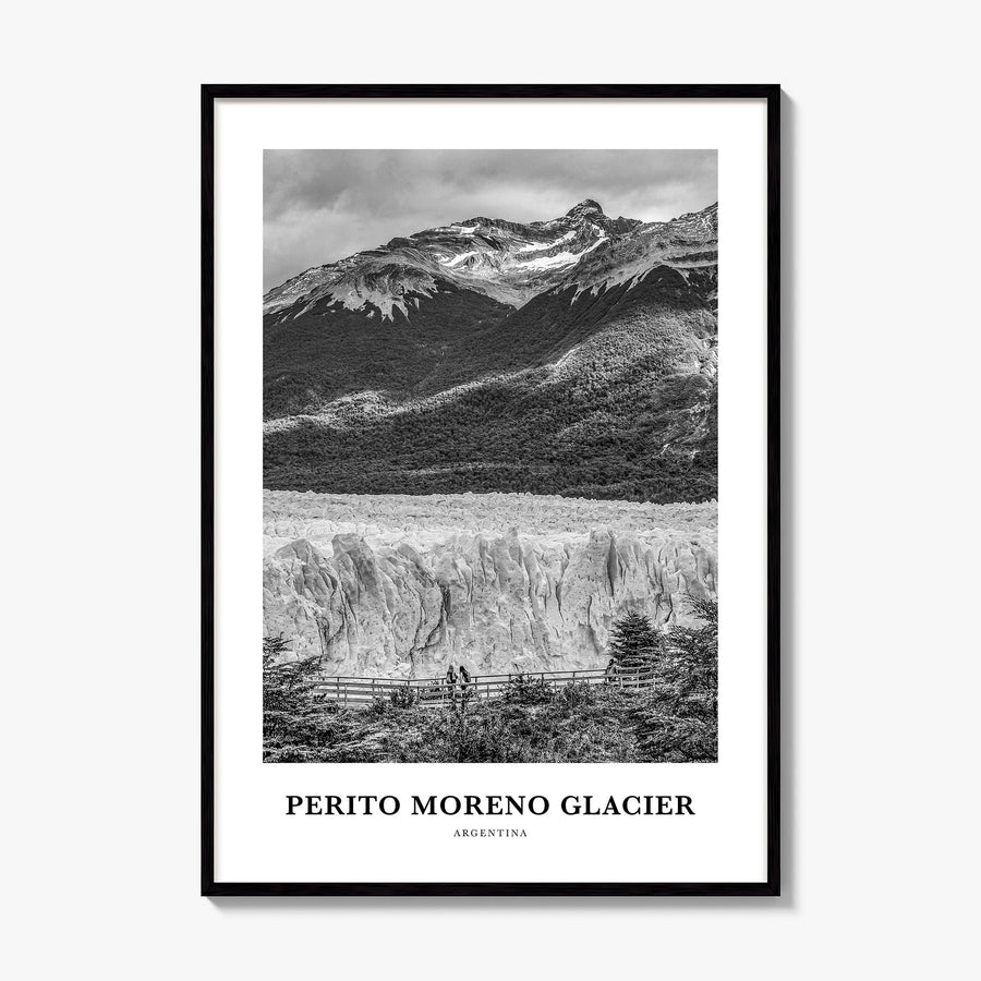 Perito Moreno Glacier Classic Poster, framed poster mockup