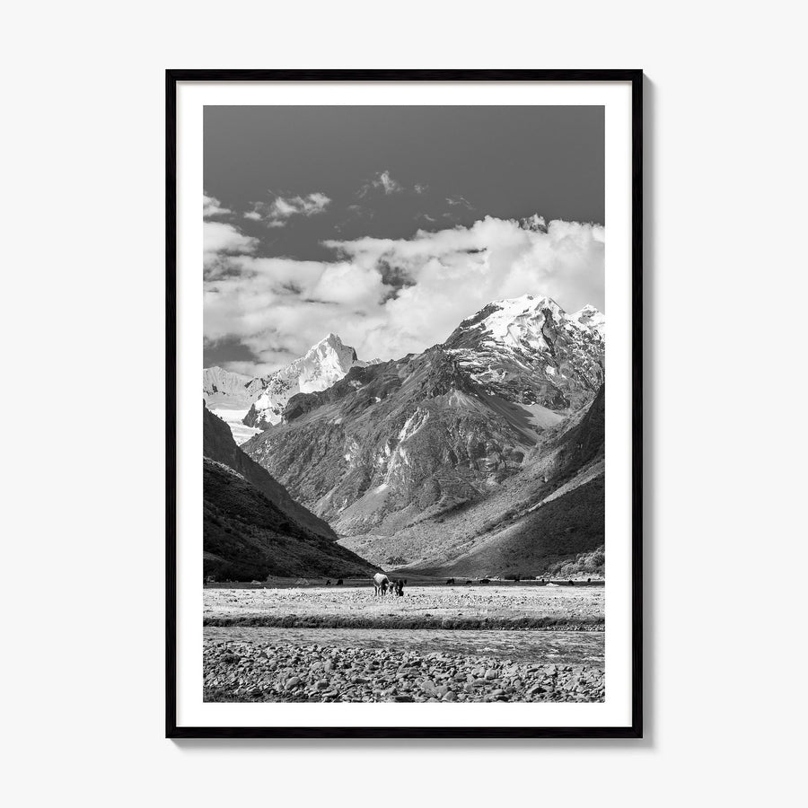 Peru Photo Poster, framed poster mockup, white border
