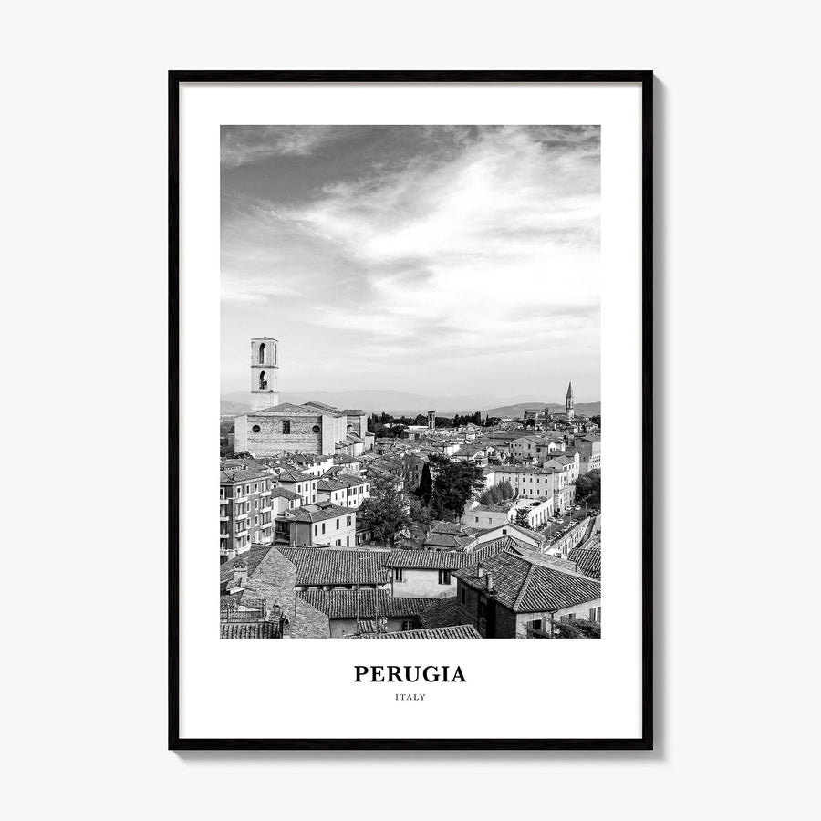Perugia Classic Poster, framed poster mockup