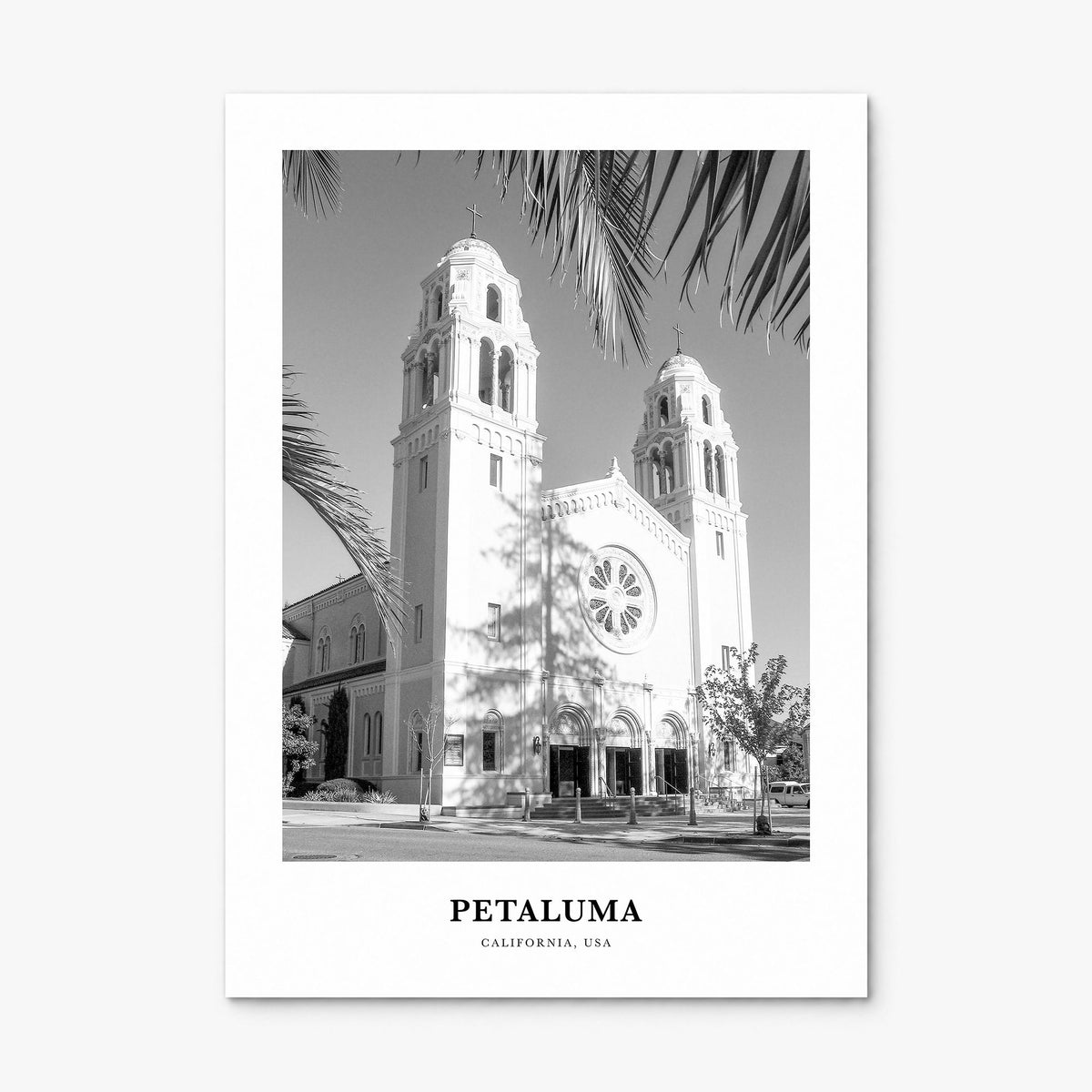 Petaluma Classic Poster, print only (unframed)