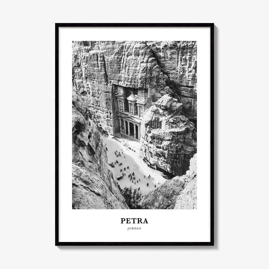 Petra Classic Poster, framed poster mockup