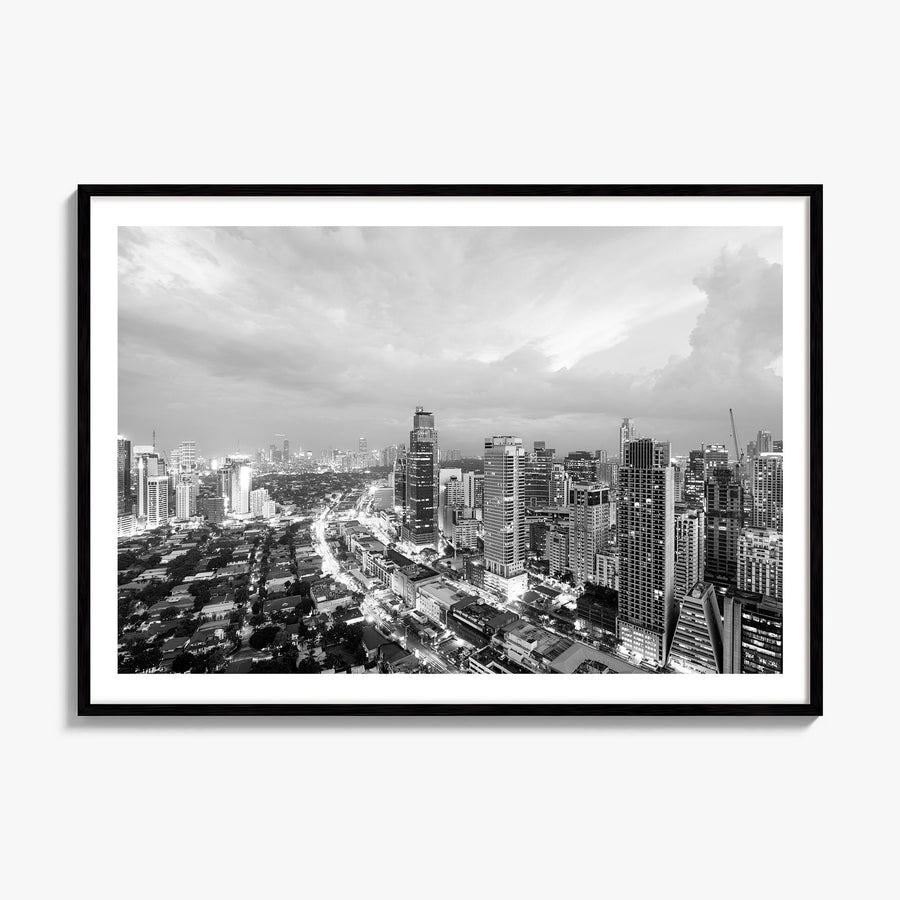 Philippines Photo Poster, framed poster mockup, white border