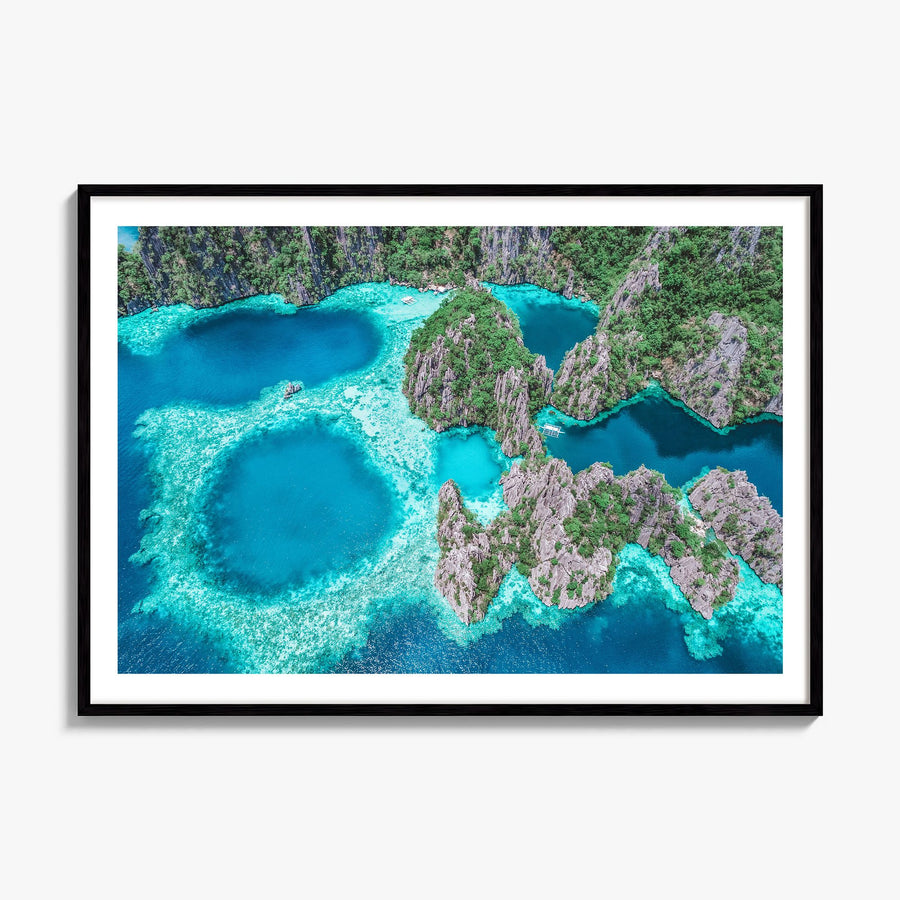 Philippines Photo Poster, framed poster mockup, white border