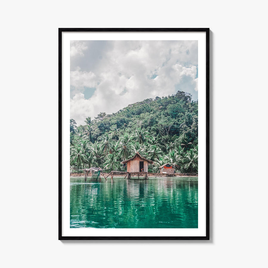 Philippines no. 2 colorful photo poster of Asia – vertical wall art, unframed print shown in interior mockup