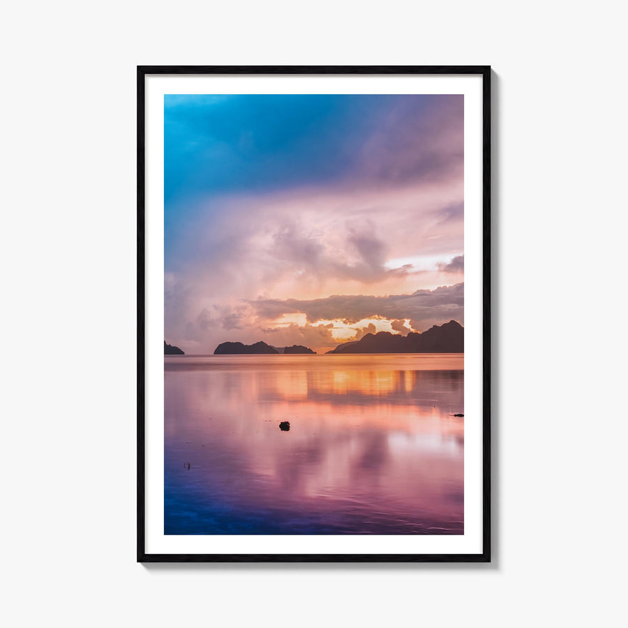 Philippines no. 3 colorful photo poster of Asia – vertical wall art, unframed print shown in interior mockup