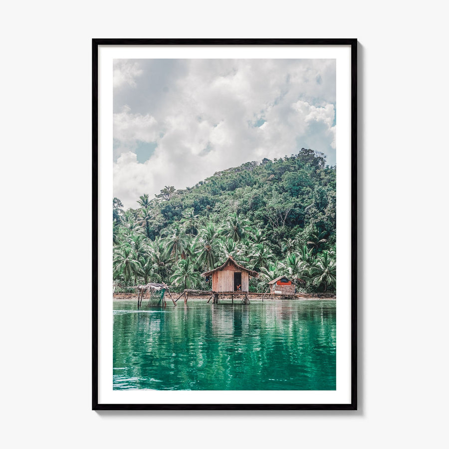 Philippines Photo No 2 Poster, framed poster mockup, white border