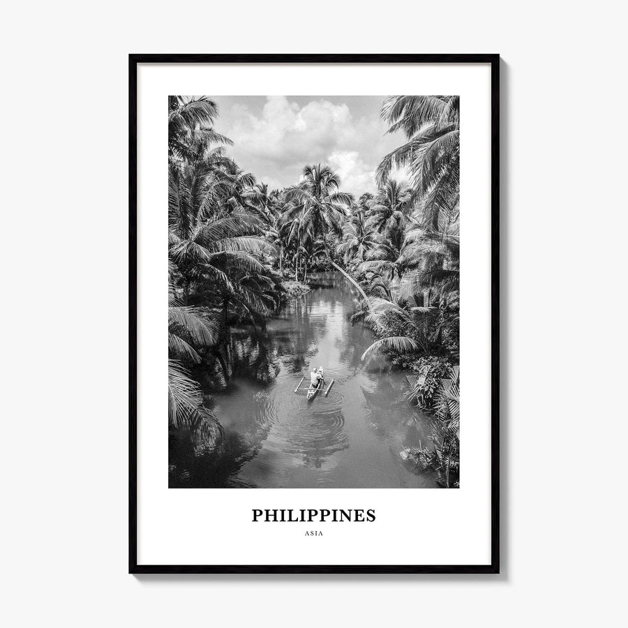Philippines Classic No 2 Poster, framed poster mockup