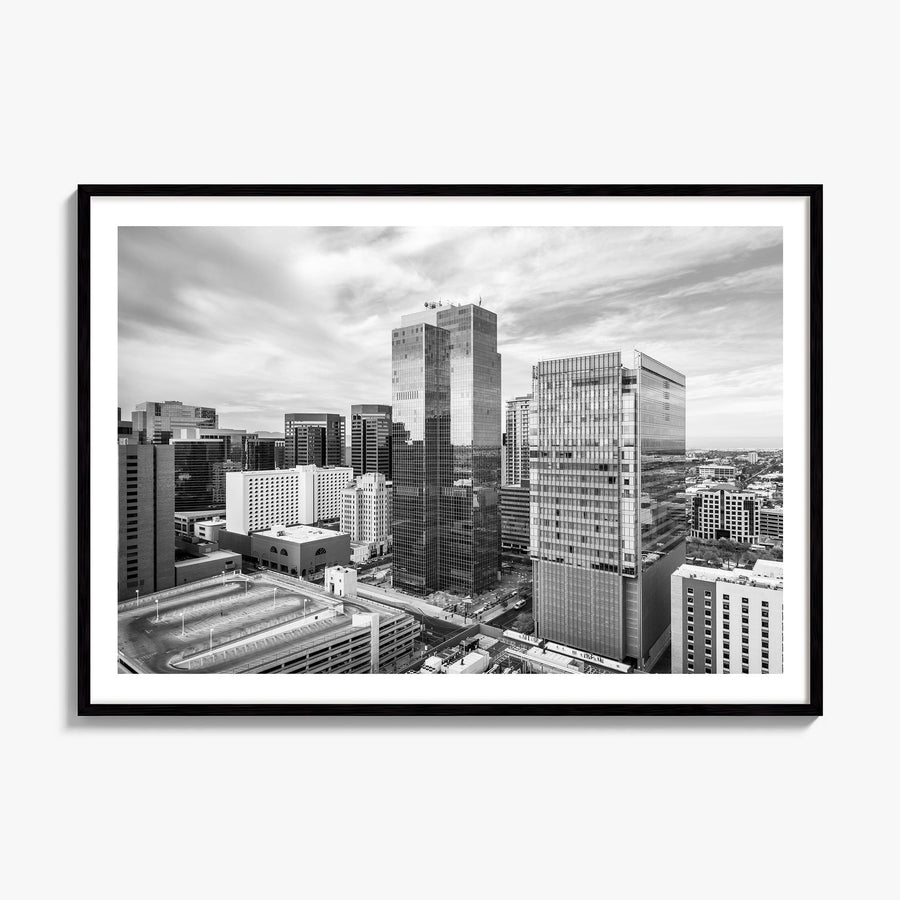 Phoenix Photo Poster, framed poster mockup, white border