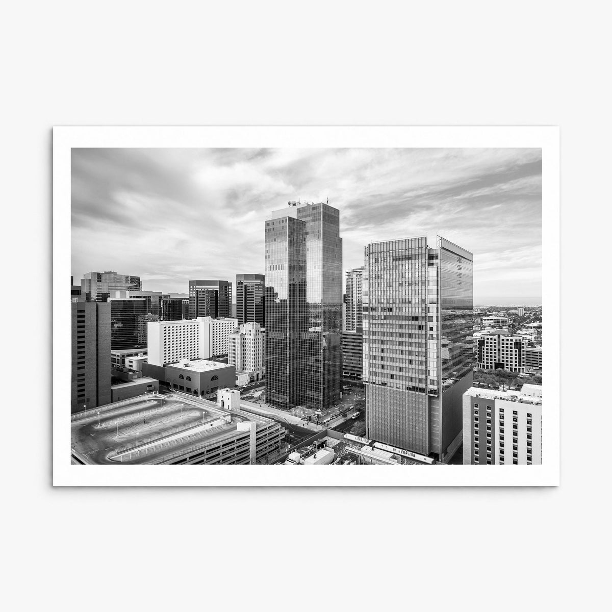 Phoenix Photo Poster, print only (unframed), white border