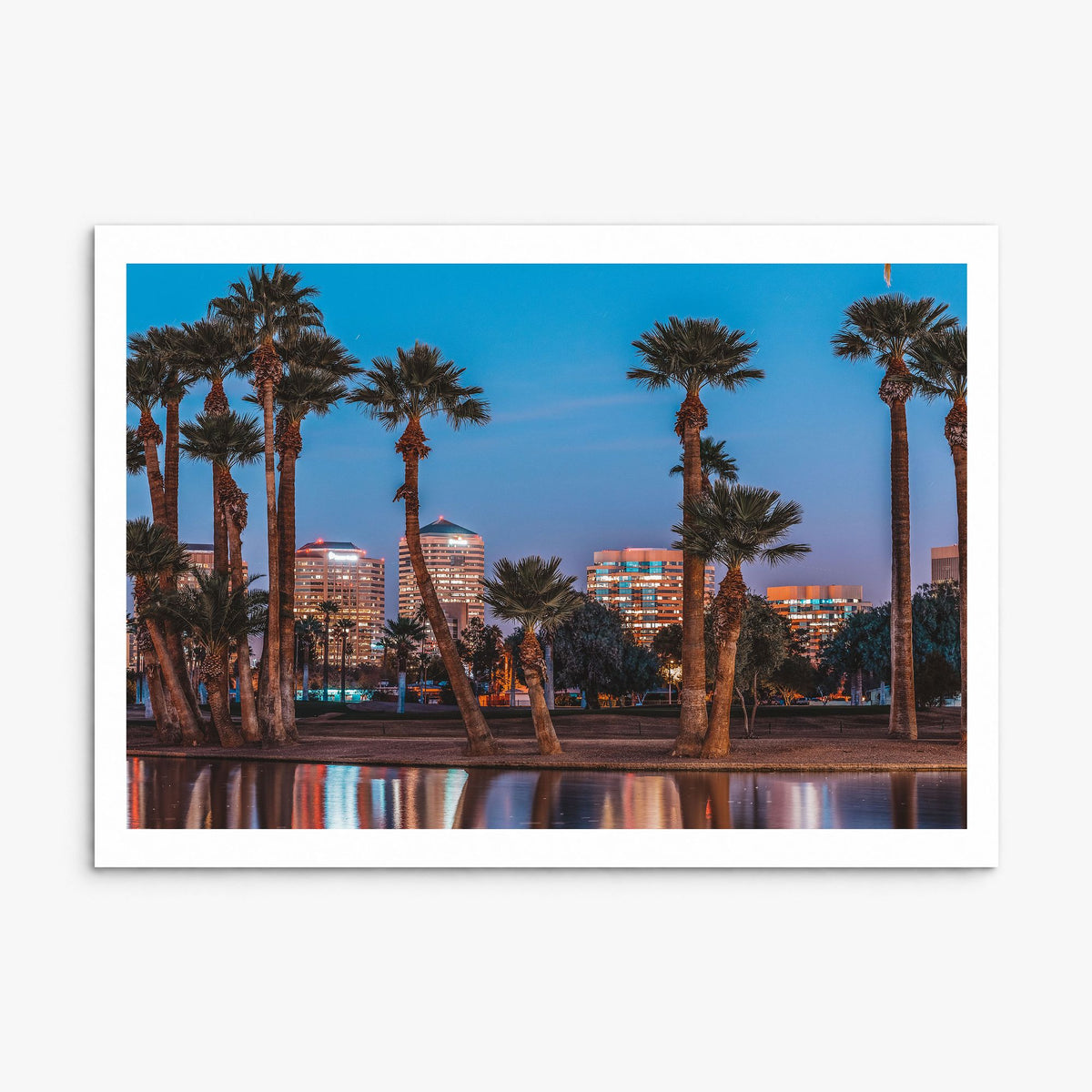 Phoenix Photo Poster, print only (unframed), white border