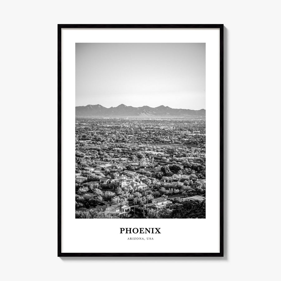 Phoenix Classic No 1 Poster, framed poster mockup