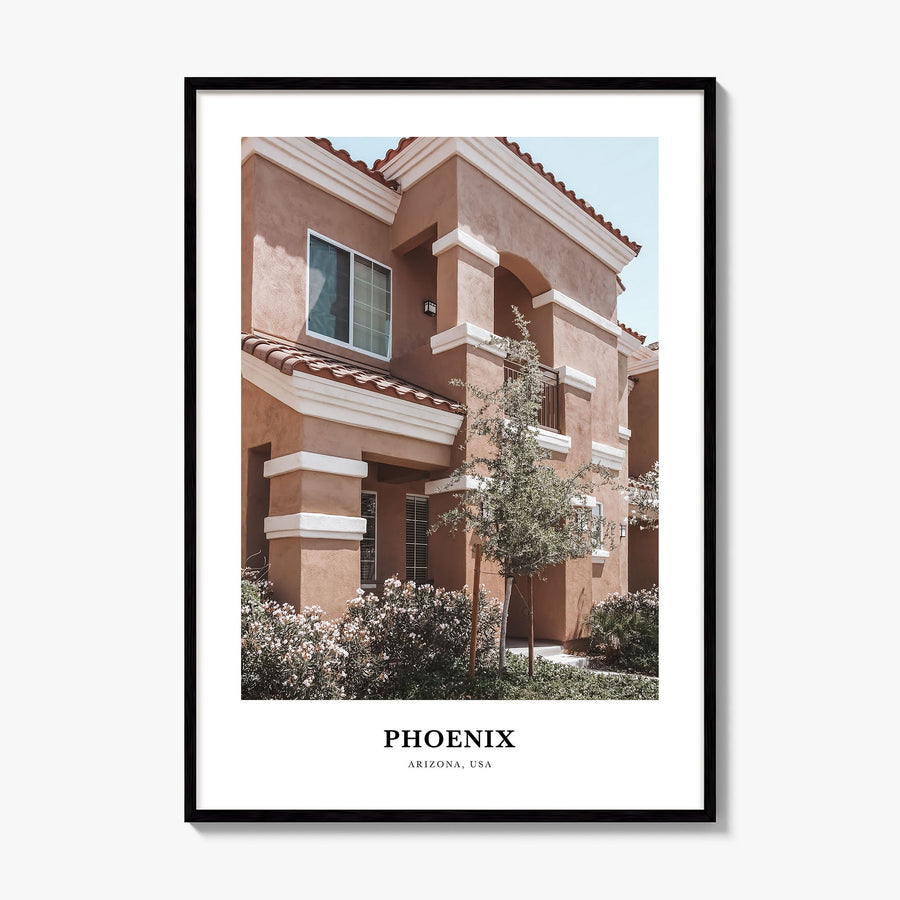 Phoenix Classic No 1 Poster, framed poster mockup