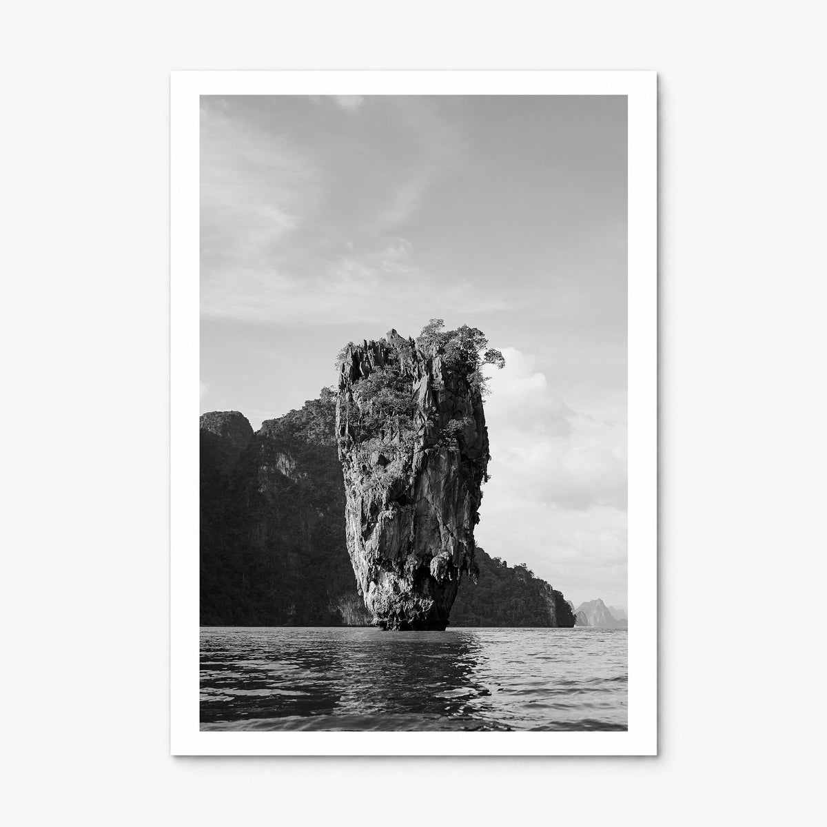 Phuket Photo Poster, print only (unframed), white border