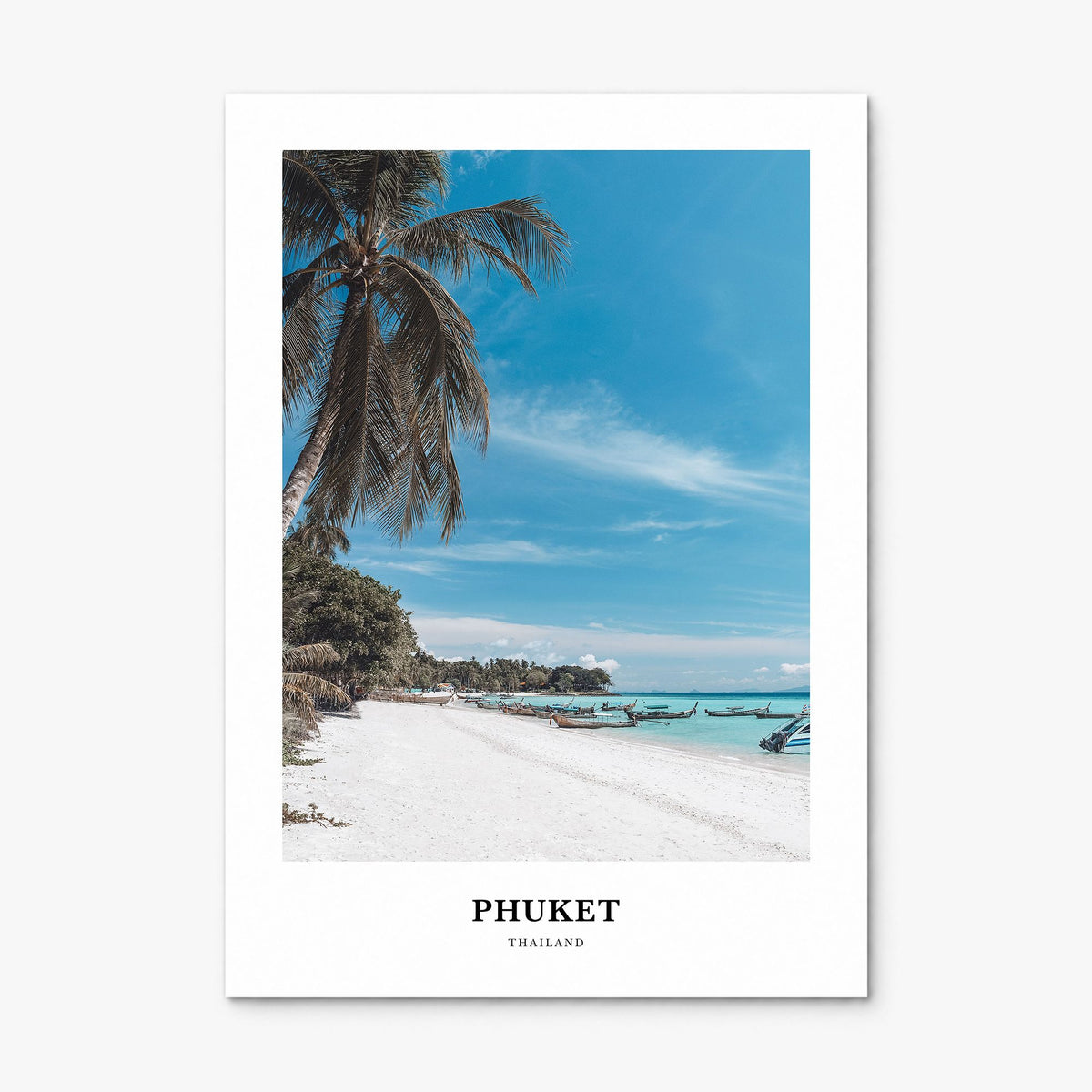 Phuket Classic Poster, print only (unframed)