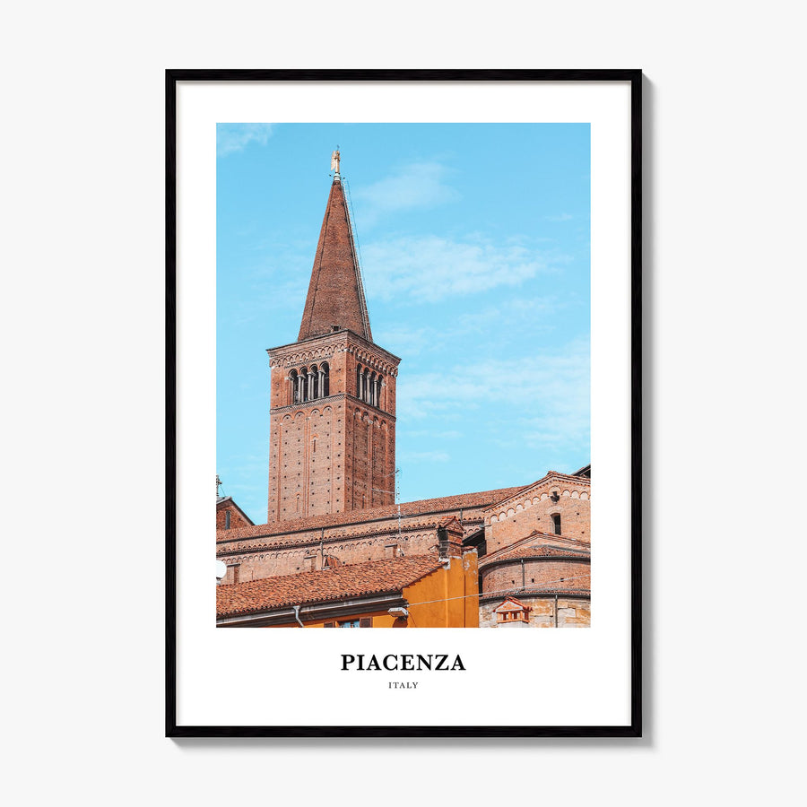 Piacenza Classic Poster, framed poster mockup