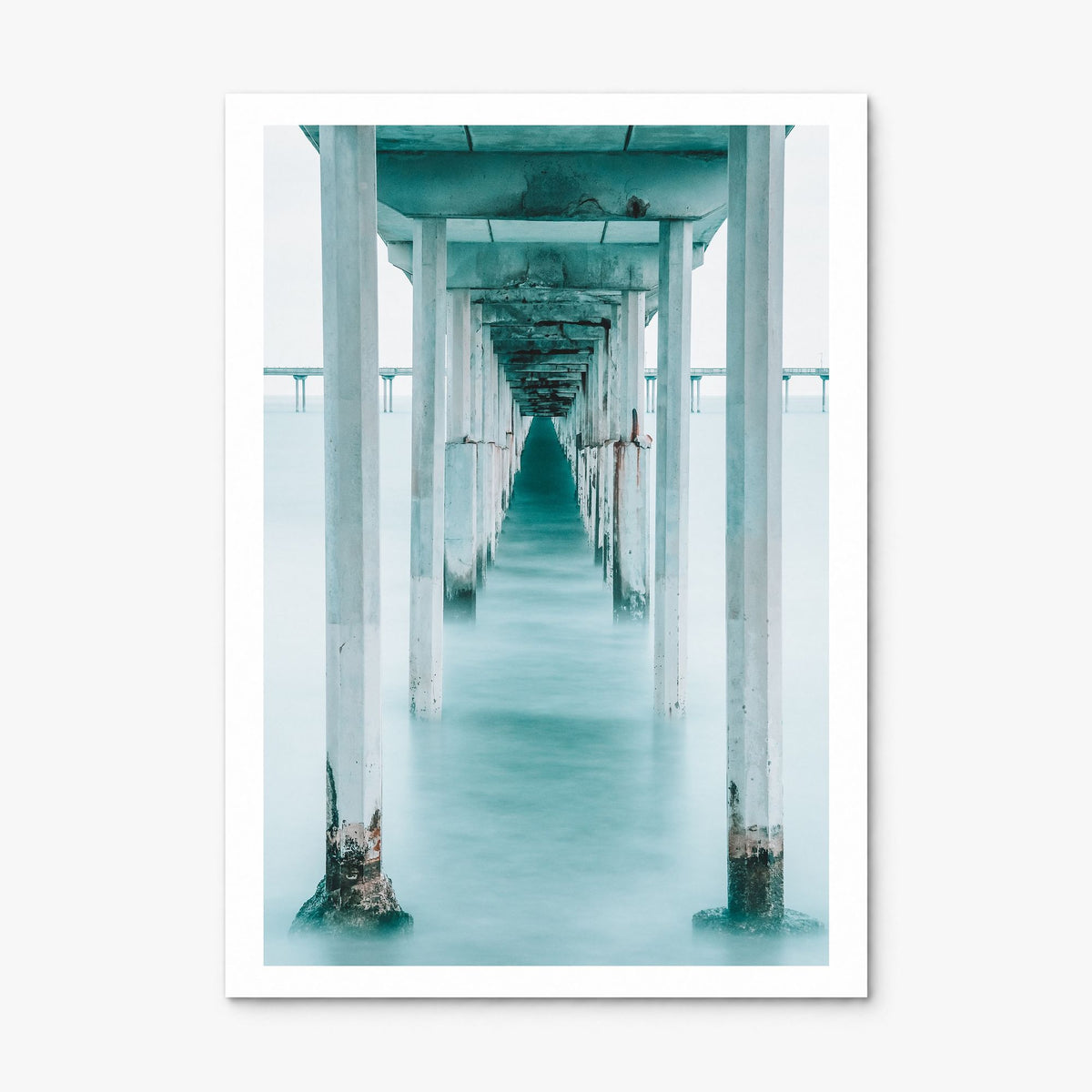 Pier Photo No 1 Poster, print only (unframed), white border