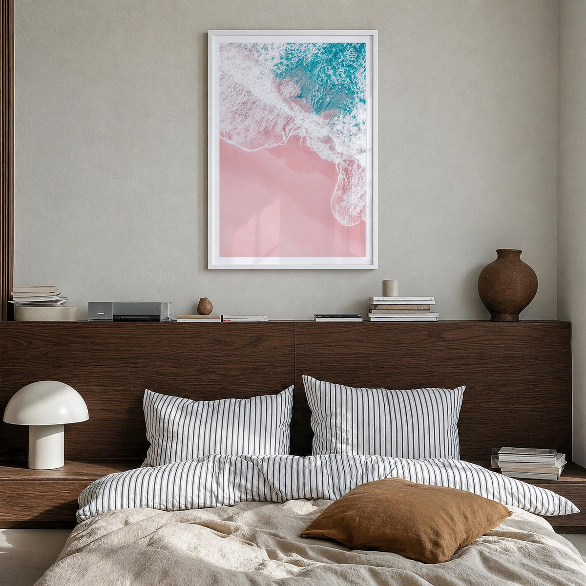 Pink Sandy Beach Photo No 2 Poster