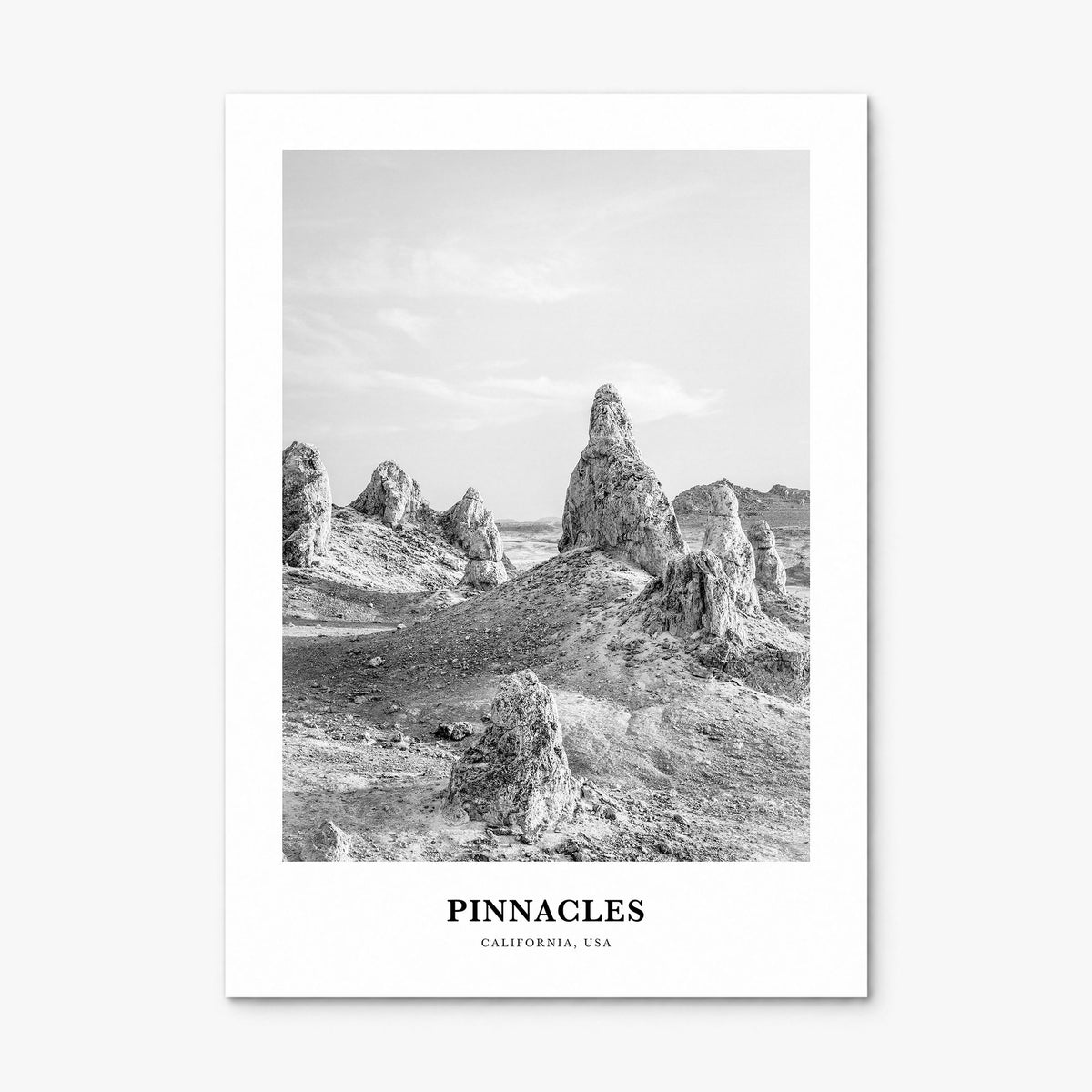 Pinnacles National Park Classic Poster, print only (unframed)