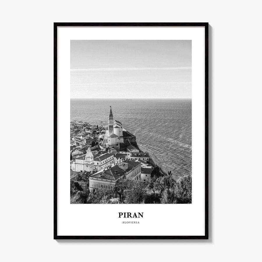 Piran Classic Poster, framed poster mockup